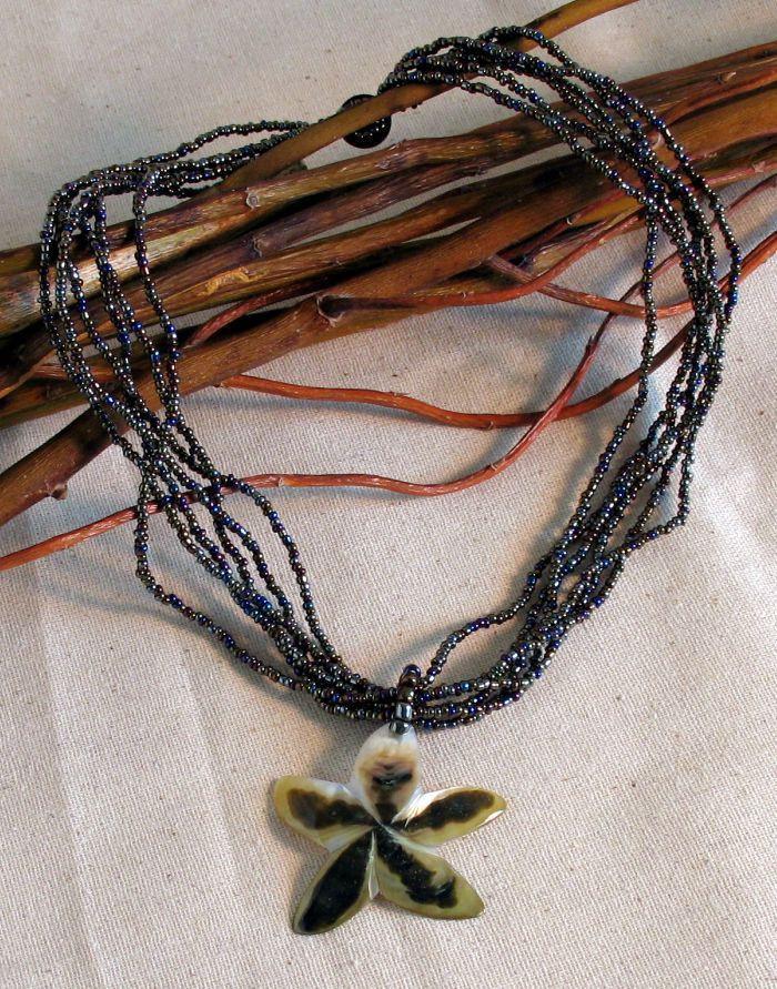 Star Shell Necklace - Natural Artist